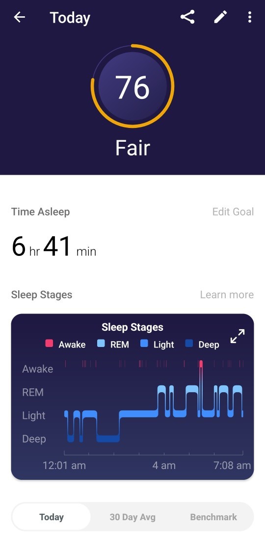Do you use anything to track your sleep?