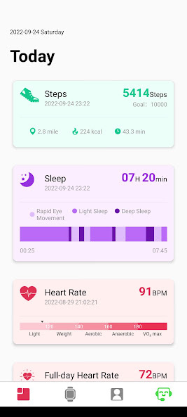 Do you use anything to track your sleep?
