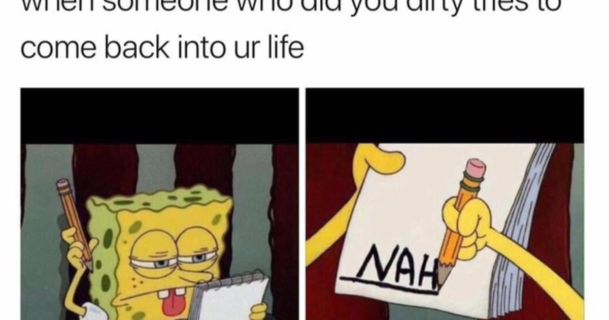 Do you give people who did you dirty/hurt you bad another chance to