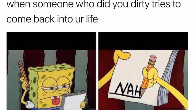 Do you give people who did you dirty/hurt you bad another chance to come back into your life?