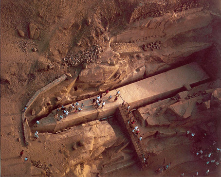 Were their races on Earth in the distant past that had more technology in building than we have today?
