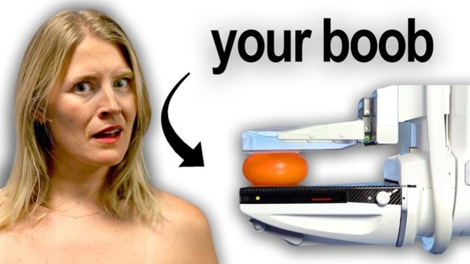 Girls, when you first learned what a mammogram was, did anyone else think it was a joke?