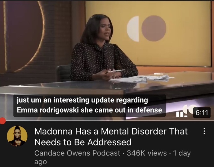 Why is Candace Owens OBSESSED with unethically diagnosing Hollywood women as mentally ill?