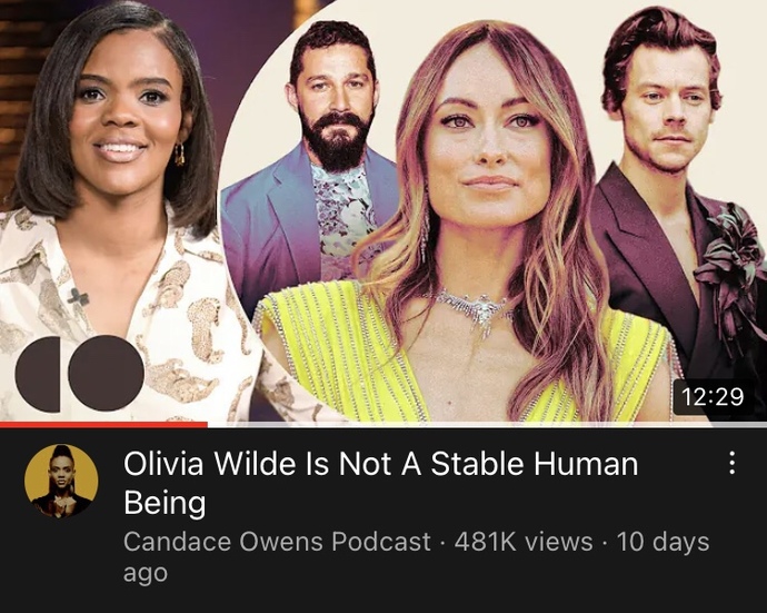 Why is Candace Owens OBSESSED with unethically diagnosing Hollywood women as mentally ill?
