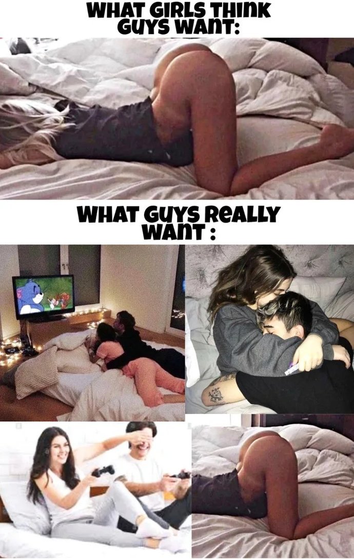 What do men really want?