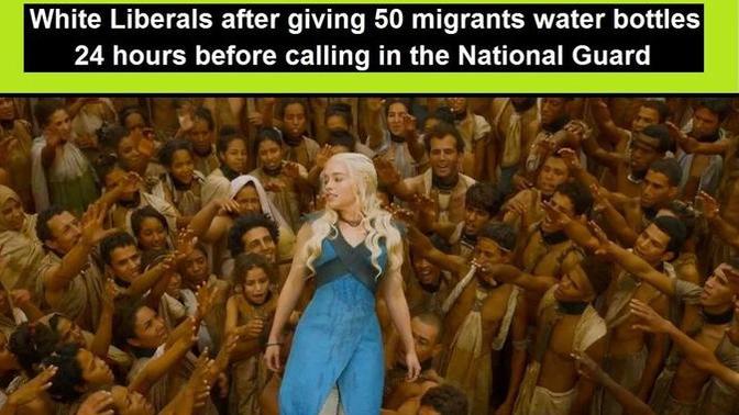 Martha's vineyard ilegals. Why are liberals virtue signaling about this when they treated them horribly?