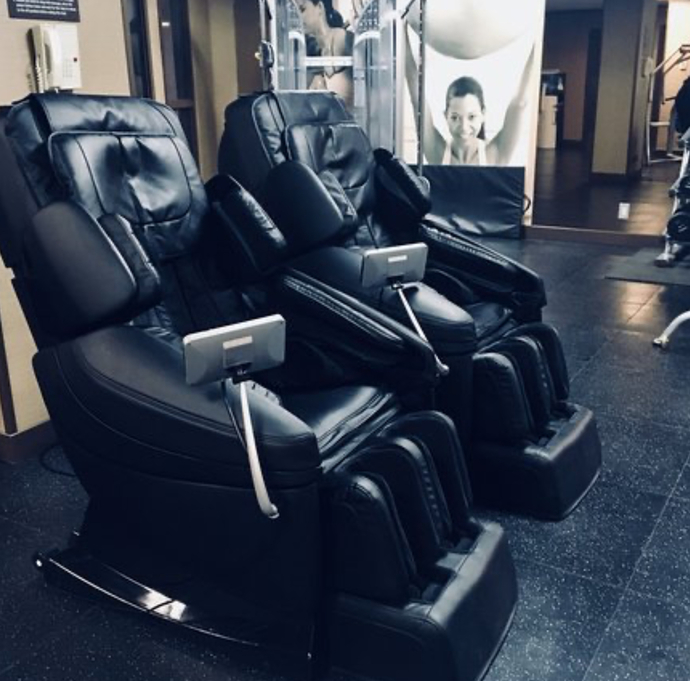 The Massage Chairs.