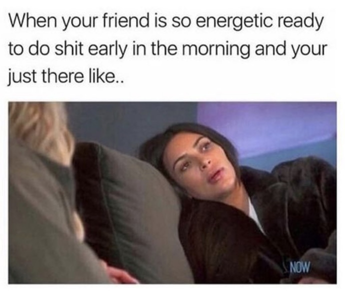 What’s something that helps you sleep and feel energetic in the morning?