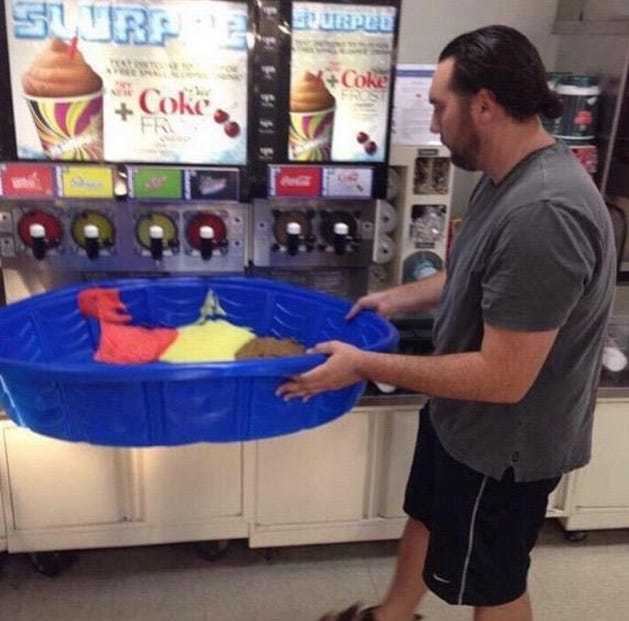 How often do you go to a 7-11 store?
