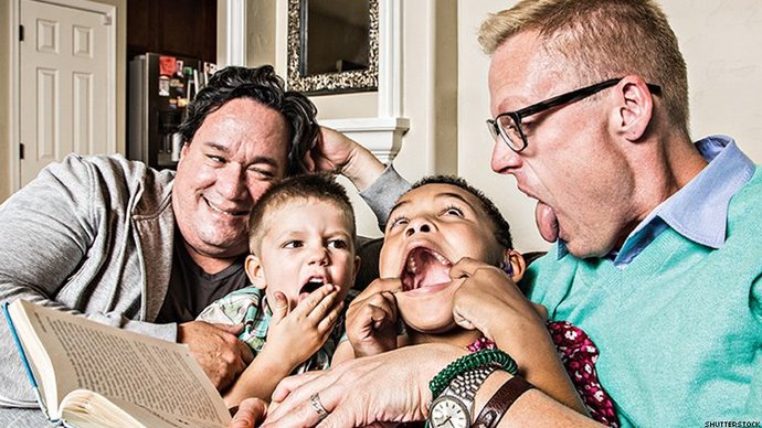 Which are you more in favor for, traditional family with one dad, one mom, boys and girls, or modern family with two dads or two moms and LGBT kids?