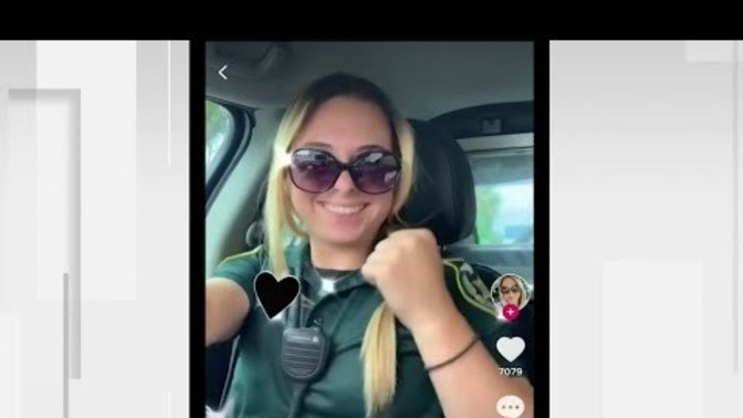 What are your thoughts about this female Sheriff's Deputy and her Tik Tok videos?