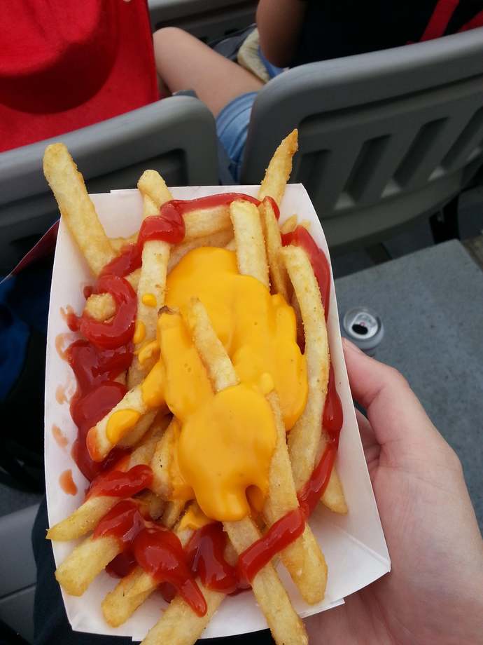 Fries drowned in ketchup: Yay or Nay?