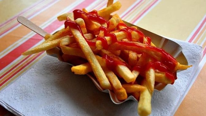 Fries drowned in ketchup: Yay or Nay?