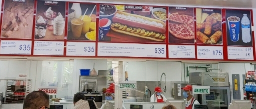 What should they add to this food court menu photo included?