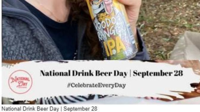 Today is National Drink Beer Day, will you celebrate with a cold one?