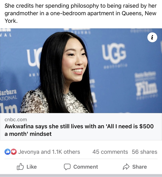 How much money do you need per month to be on your own?