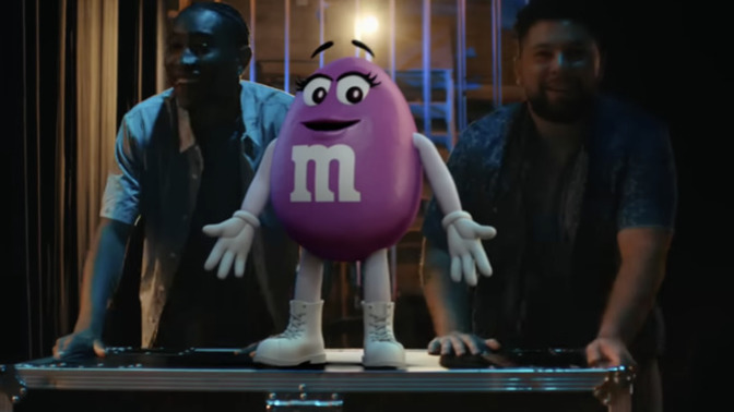 Your thoughts on new purple M&M?