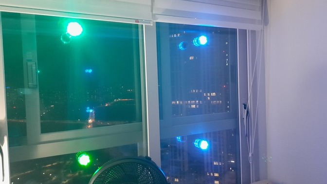 I got window mood lights to help with stress and to improve meditation. How do they look?