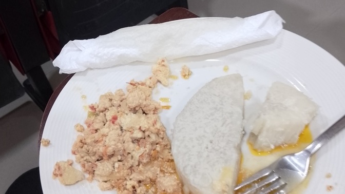 What do you think about my lunch?