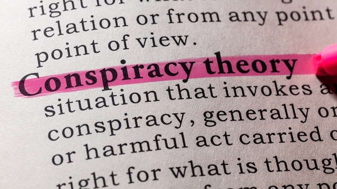 What is the dumbest conspiracy theory you've heard?