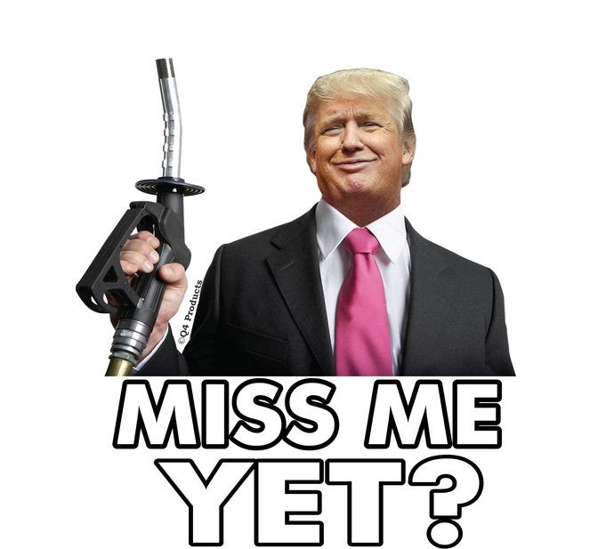 Do you miss Donald Trump in office?