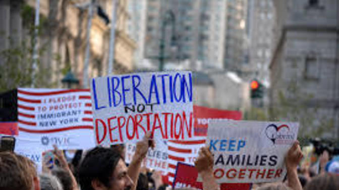 When people with signs saying help the illegals are asked if they will take an illegal in their home , they say no 10.10 times , what should happen?