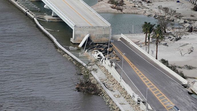 Residents of Sanibel Island will be taking water taxis to and from their homes indefinitely