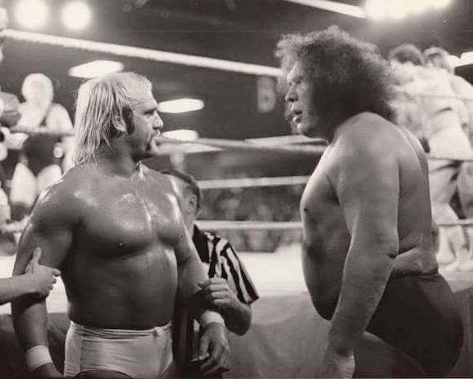 Do YOU ever wish your partner or crush would look at you the way Andre the Giant looks at Hulk Hogan?