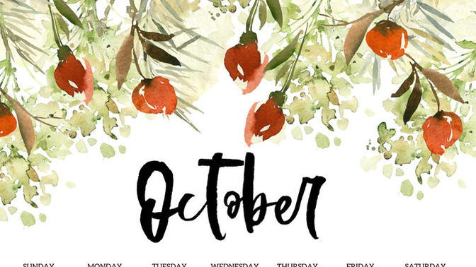 What's your favorite thing about the month of October?