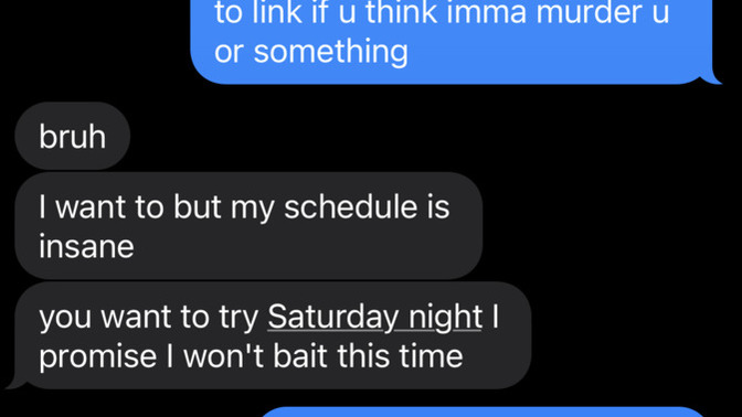 Guy rescheduled date for the second time does he deserve another chance?