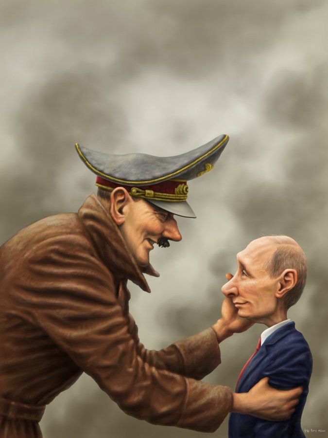 Does Putin actually admire Hitler or is it different?