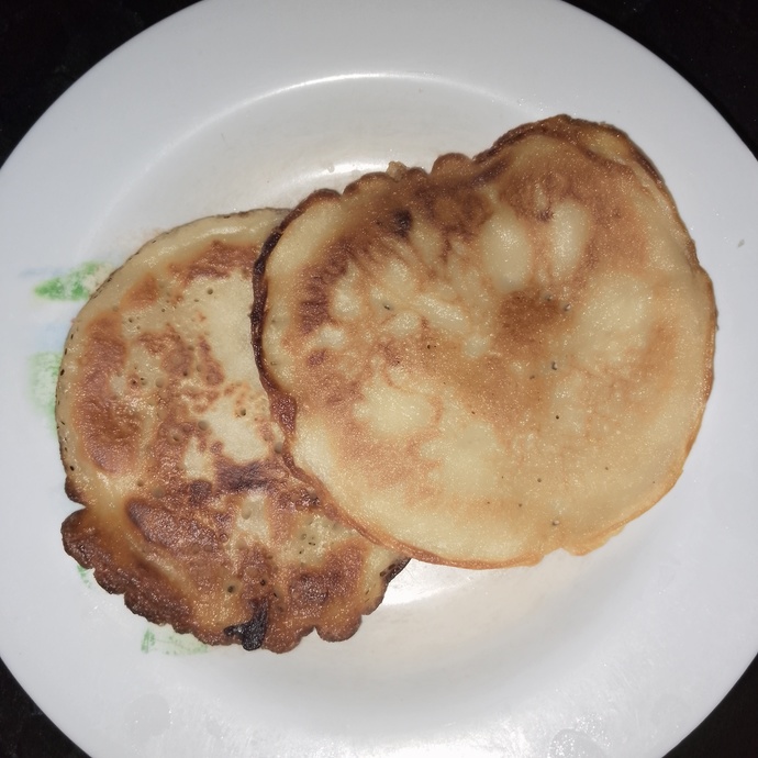 How do you find my pancakes for dinner? I made them?
