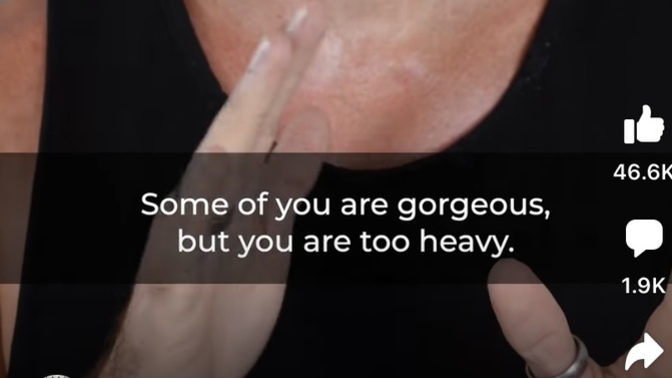 Ladies, would you sacrifice eating to look attractive to a man? Guys, what do you think of this?
