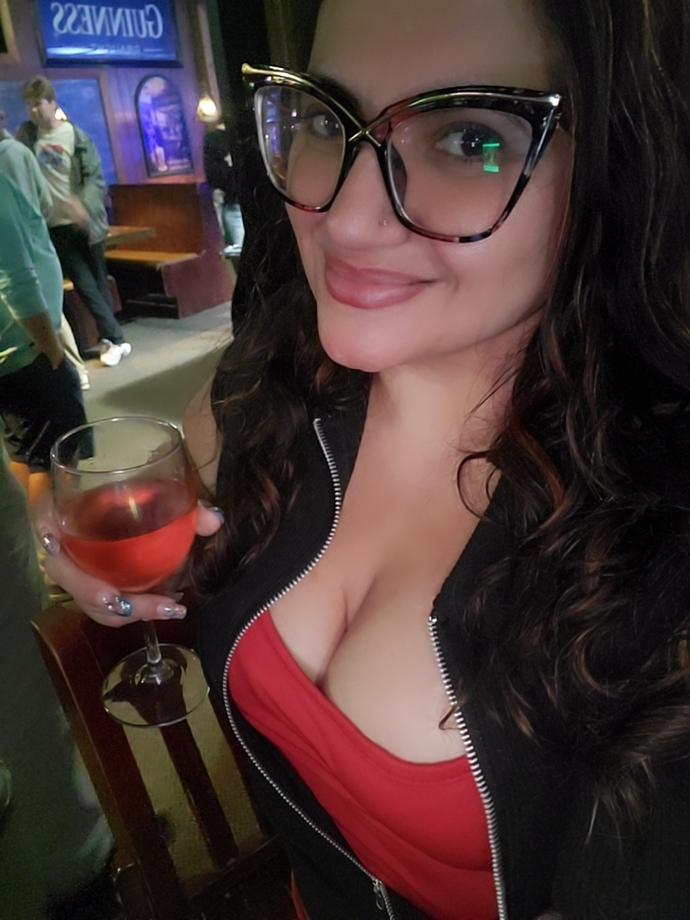 Too casual to sit at a bar/pub and have a glass of wine?