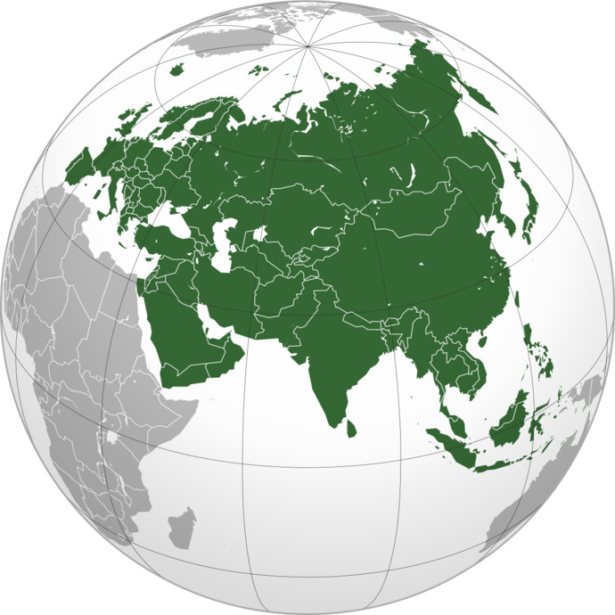 Why is India seen as a subcontinent of Asia while Europe is considered a separate continent?