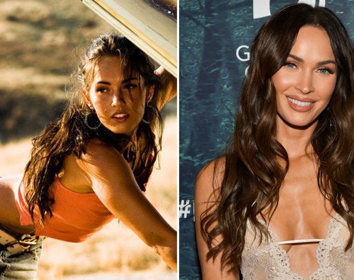 Meghan Fox young vs old