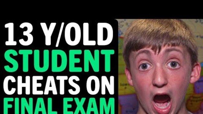 Is a teacher ever right to yell at a student and break his cell for cheating on a test?