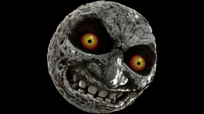 You look up at night and notice the moon has a huge face looking down on us. what do you do?