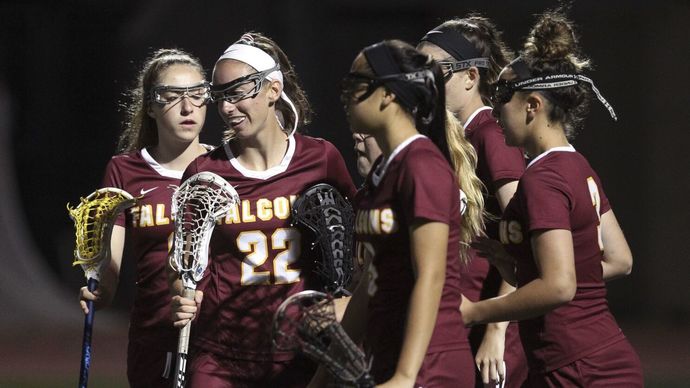 Would You Rather have to fight a group of petite female teenage lacrosse players, or one 69, 350 pound, powerful adult woman?