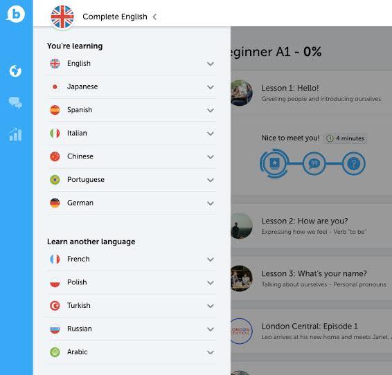 When a particular language is official in multiple nations, this language should be represented by which nation’s flag?