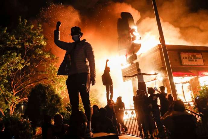 Do you consider white lives matter shirts to be violent?