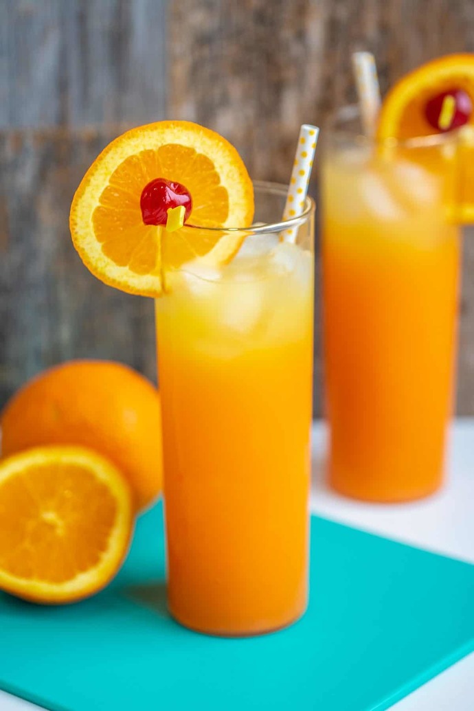 A Screwdriver cocktail