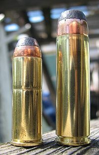 .44 Mag (Left), .500 S&W (Right)