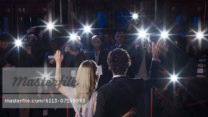 Do you honestly believe celebs enjoy all the camera flashes blinding them on public events?