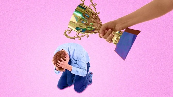 Why are some people sore winners or sore losers?