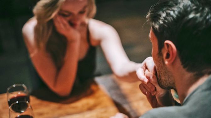 What impressed you at the start of your romance, ?