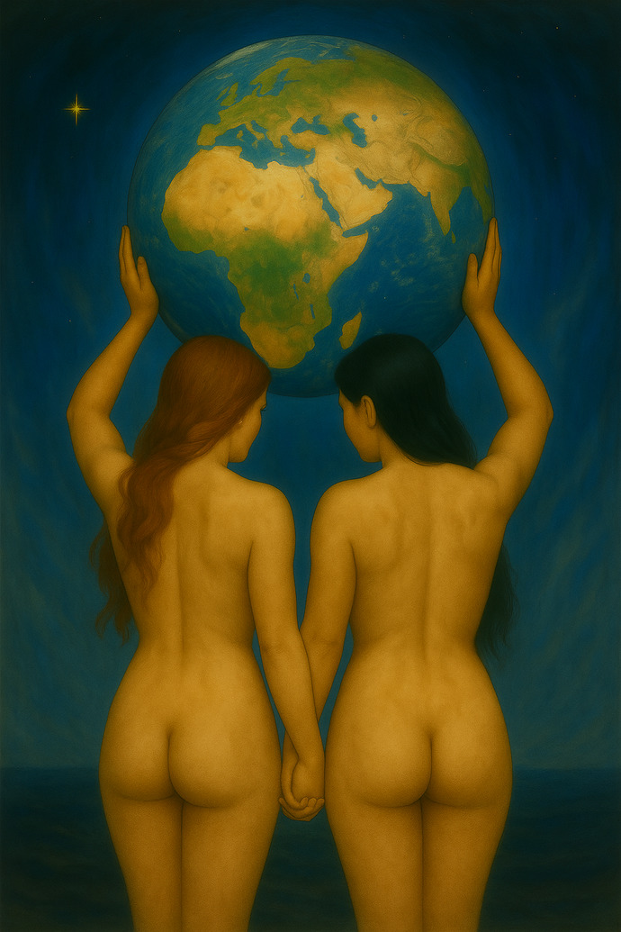 When women stand together, they stand for a better world <3