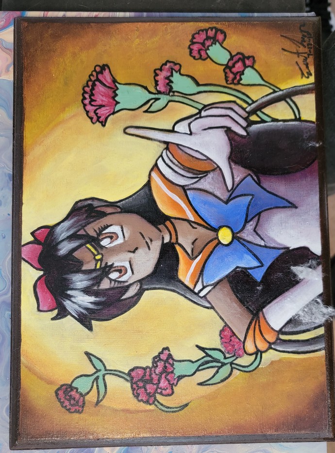 What do you think of doing a painting as part of a gift for someone for a special occasion?