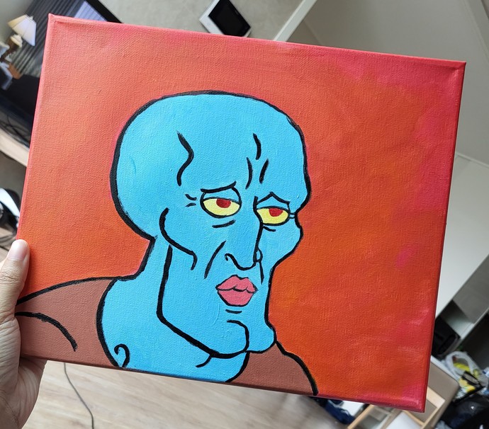 What do you think of doing a painting as part of a gift for someone for a special occasion?