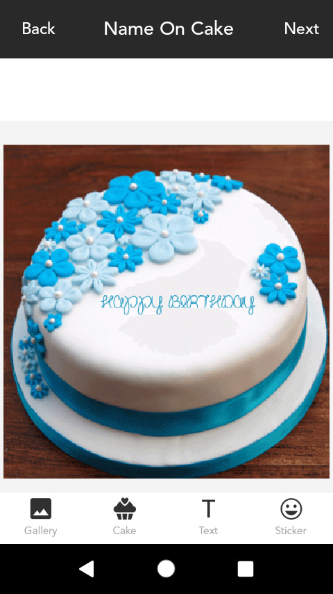Can you suprise your partner on their birthday with a birthday cake or something else?